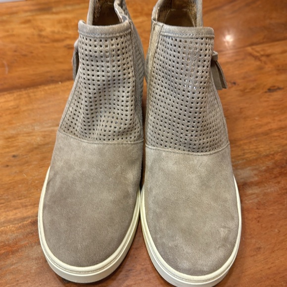 Sofft wedge heal suede boots - Picture 7 of 8